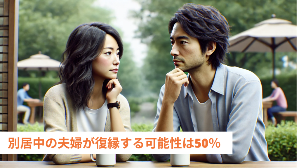 別居中の夫婦が復縁する可能性は50％