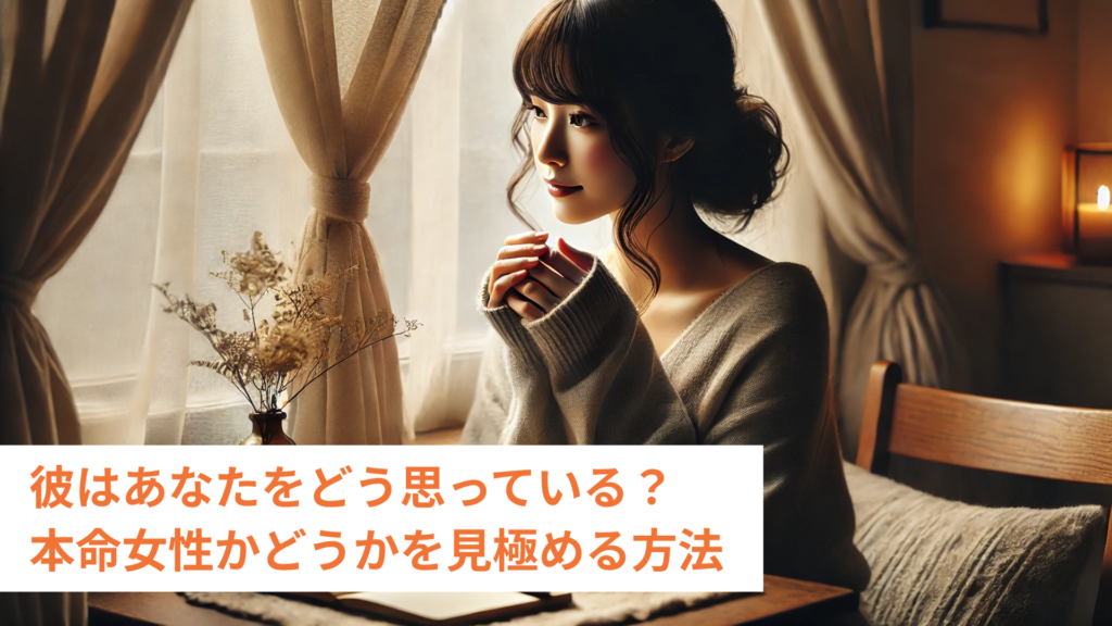 彼はあなたをどう思っている？本命女性かどうかを見極める方法