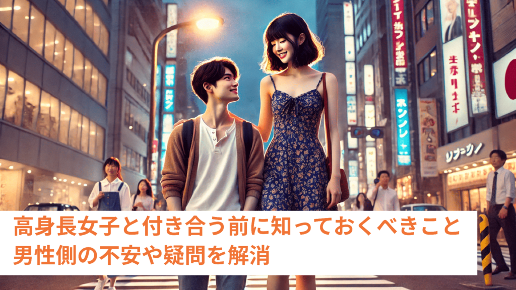 高身長女子と付き合う前に知っておくべきこと｜男性側の不安や疑問を解消