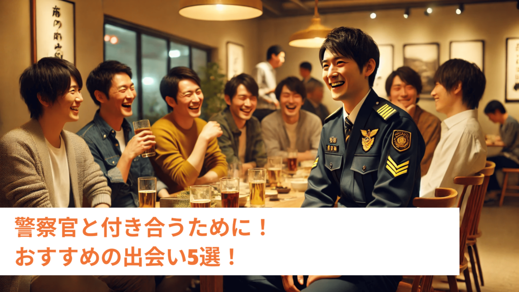 警察官と付き合うために！おすすめの出会い5選！