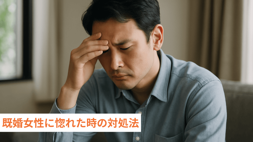 既婚女性に惚れた時の対処法