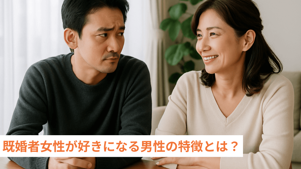 既婚者女性が好きになる男性の特徴とは？