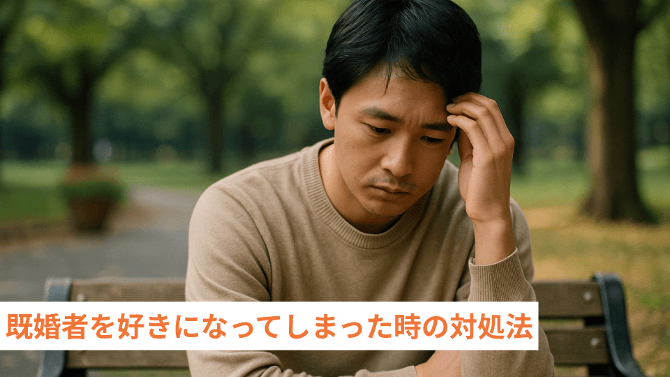 既婚者を好きになってしまった時の対処法