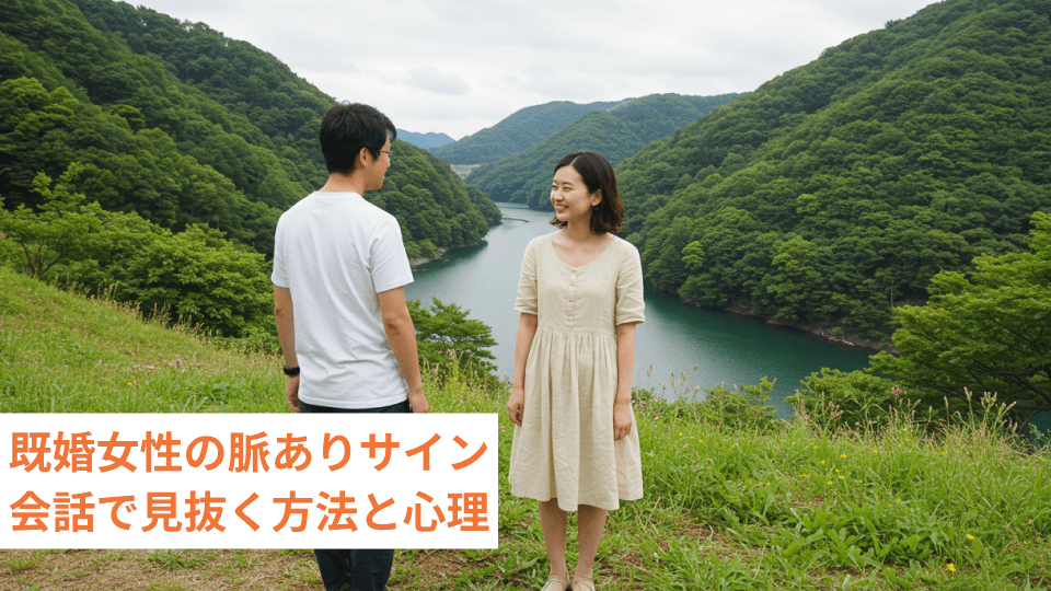 既婚女性の脈ありサイン 会話で見抜く方法と心理