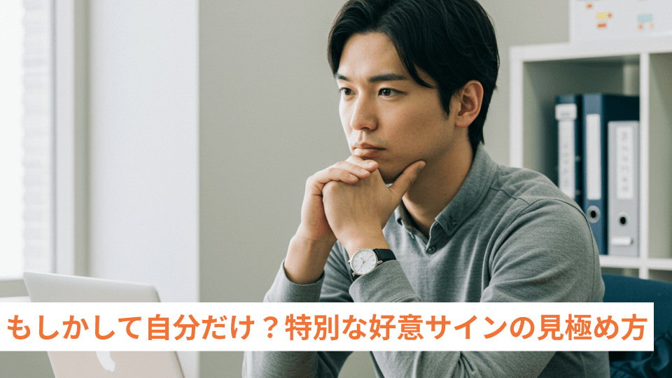 もしかして自分だけ？特別な好意サインの見極め方