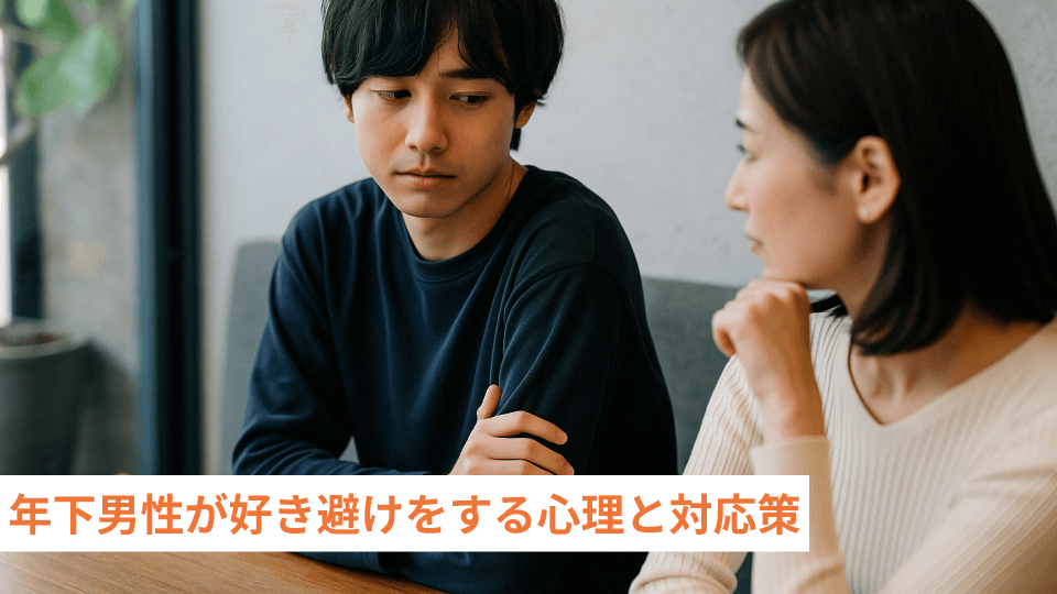 年下男性が好き避けをする心理と対応策
