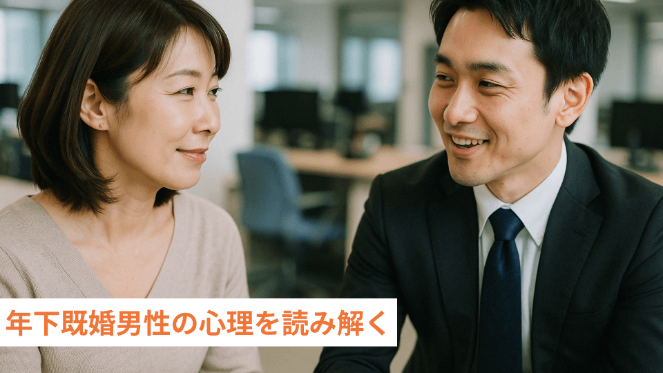 年下既婚男性の心理を読み解く