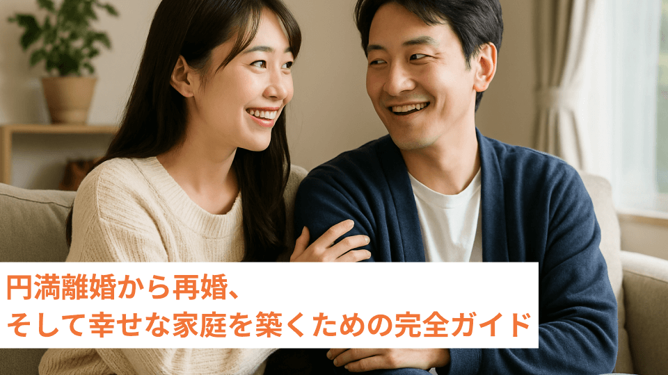 円満離婚から再婚、そして幸せな家庭を築くための完全ガイド