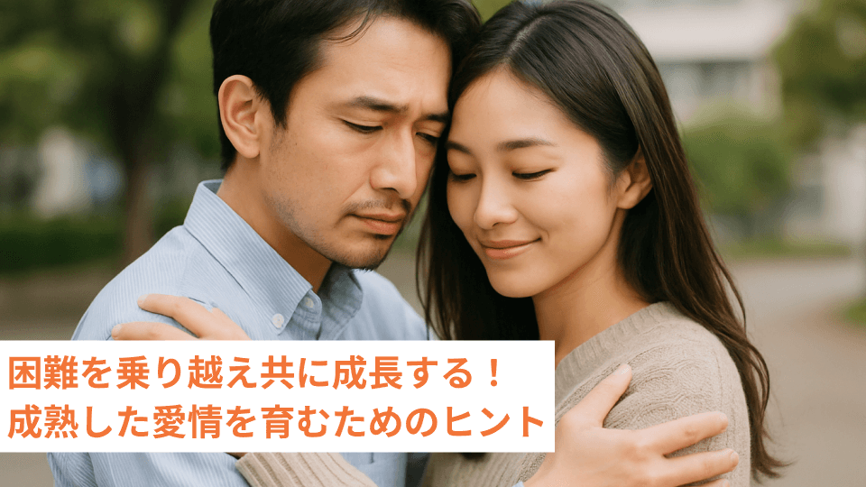 困難を乗り越え共に成長する！成熟した愛情を育むためのヒント