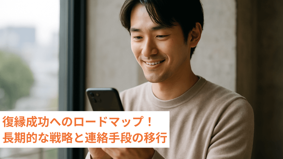 復縁成功へのロードマップ！長期的な戦略と連絡手段の移行