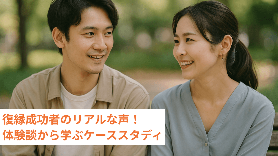 復縁成功者のリアルな声！体験談から学ぶケーススタディ