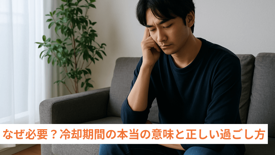 なぜ必要？冷却期間の本当の意味と正しい過ごし方