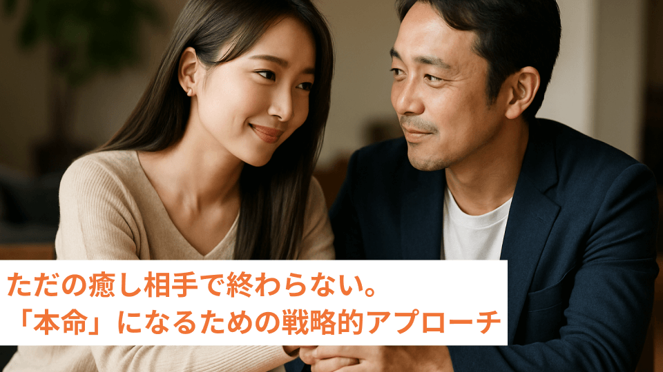 ただの癒し相手で終わらない。「本命」になるための戦略的アプローチ