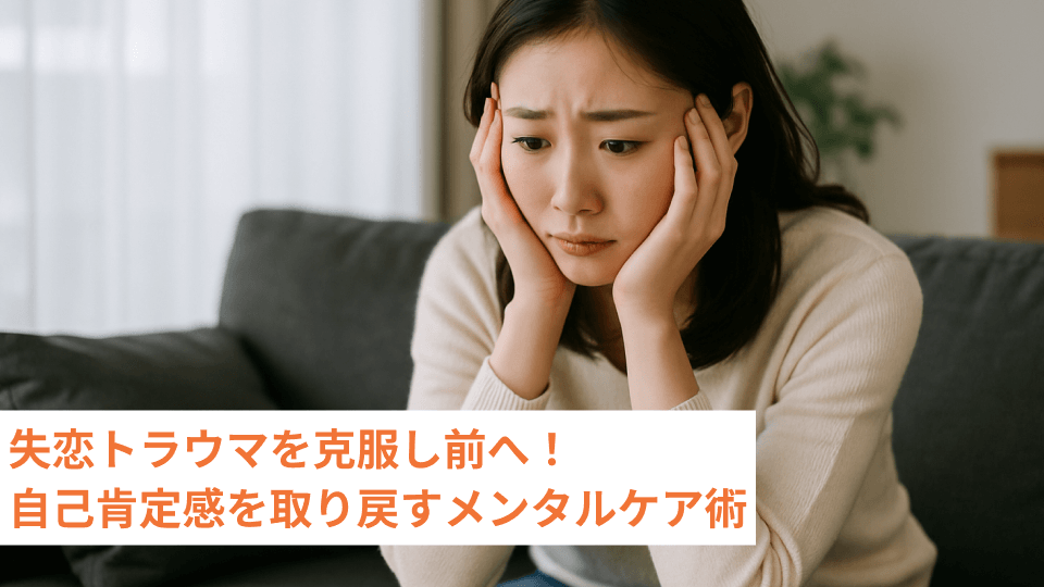 失恋トラウマを克服し前へ！自己肯定感を取り戻すメンタルケア術