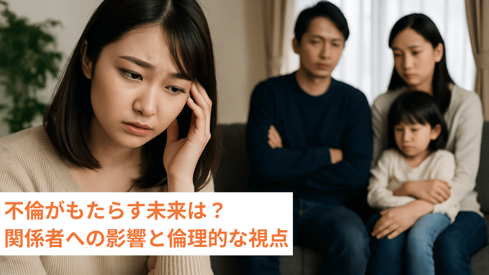 不倫がもたらす未来は？関係者への影響と倫理的な視点