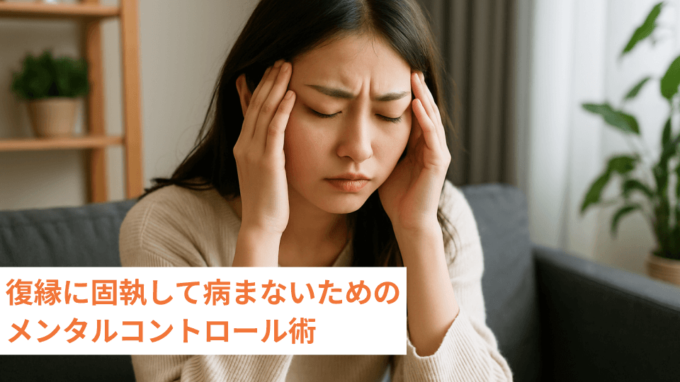 復縁に固執して病まないためのメンタルコントロール術