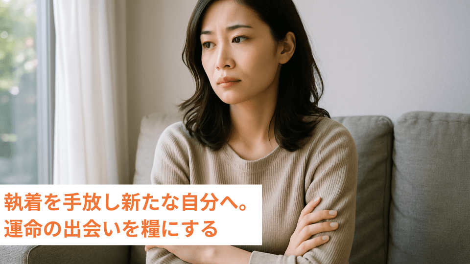 執着を手放し新たな自分へ。運命の出会いを糧にする