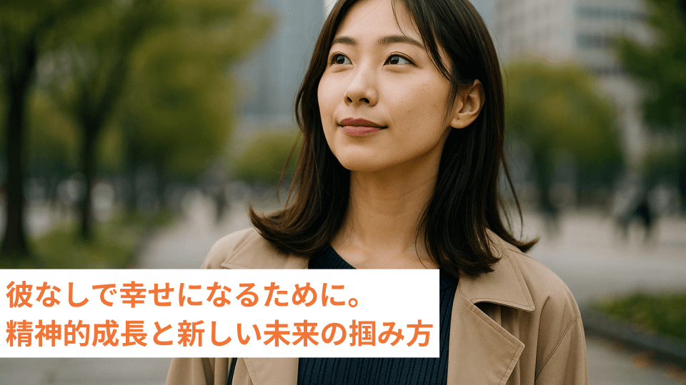 彼なしで幸せになるために。精神的成長と新しい未来の掴み方