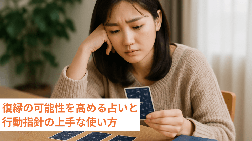 復縁の可能性を高める占いと行動指針の上手な使い方
