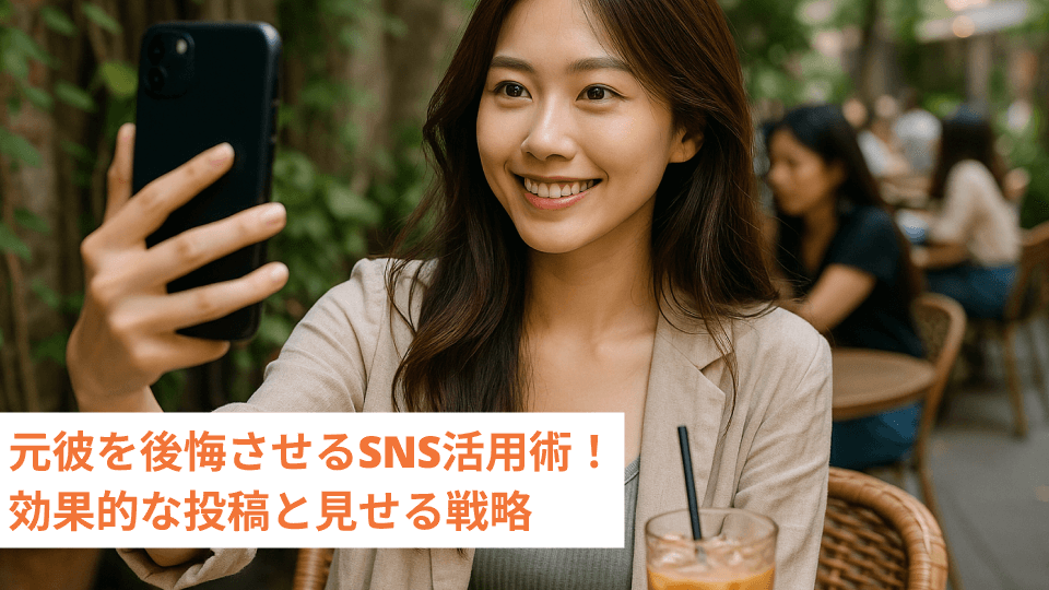 元彼を後悔させるSNS活用術！効果的な投稿と見せる戦略