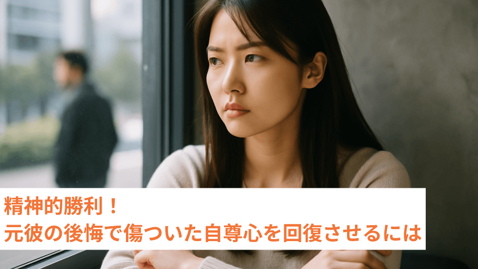 精神的勝利！元彼の後悔で傷ついた自尊心を回復させるには