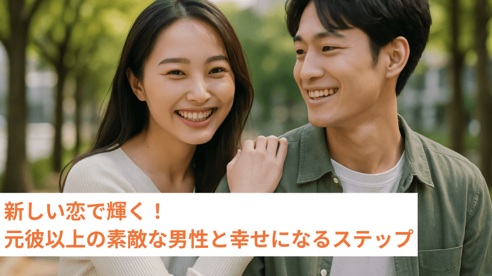 新しい恋で輝く！元彼以上の素敵な男性と幸せになるステップ