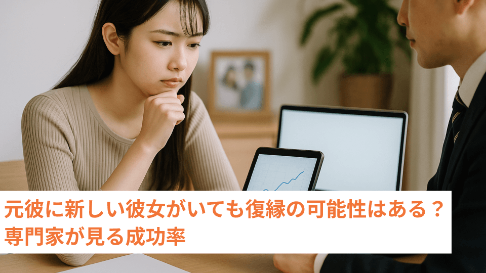 元彼に新しい彼女がいても復縁の可能性はある？専門家が見る成功率