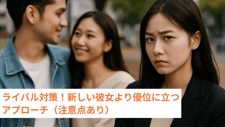 ライバル対策！新しい彼女より優位に立つアプローチ（注意点あり）