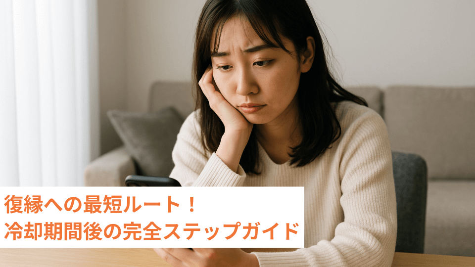 復縁への最短ルート！冷却期間後の完全ステップガイド