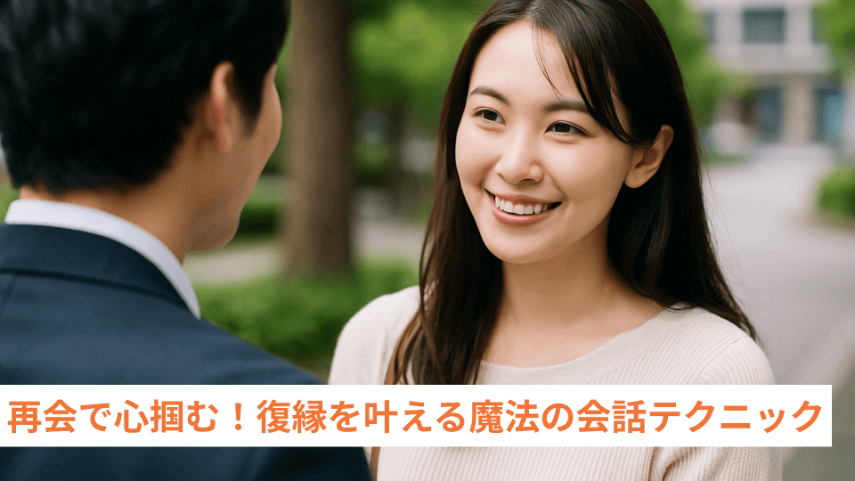 再会で心掴む！復縁を叶える魔法の会話テクニック