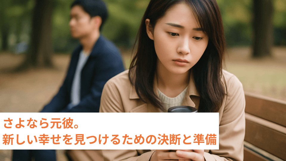 さよなら元彼。新しい幸せを見つけるための決断と準備