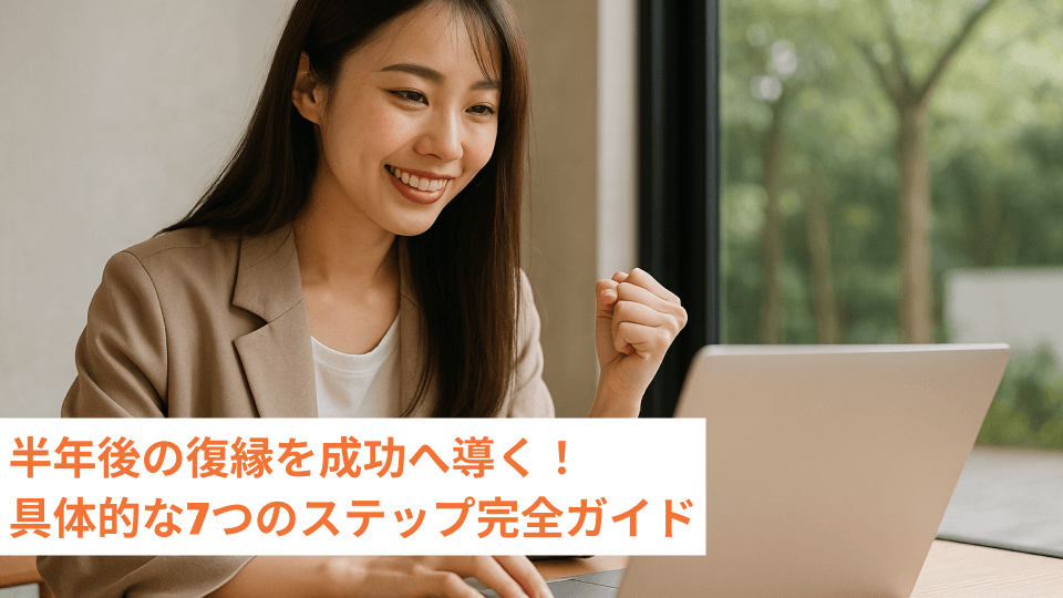 半年後の復縁を成功へ導く！具体的な7つのステップ完全ガイド