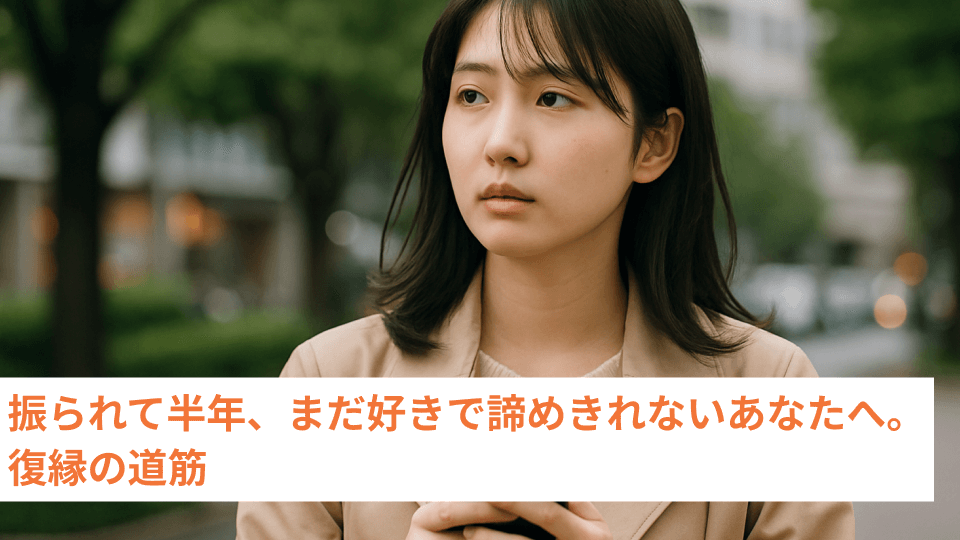 振られて半年、まだ好きで諦めきれないあなたへ。復縁の道筋