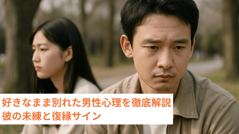 好きなまま別れた男性心理を徹底解説 彼の未練と復縁サイン