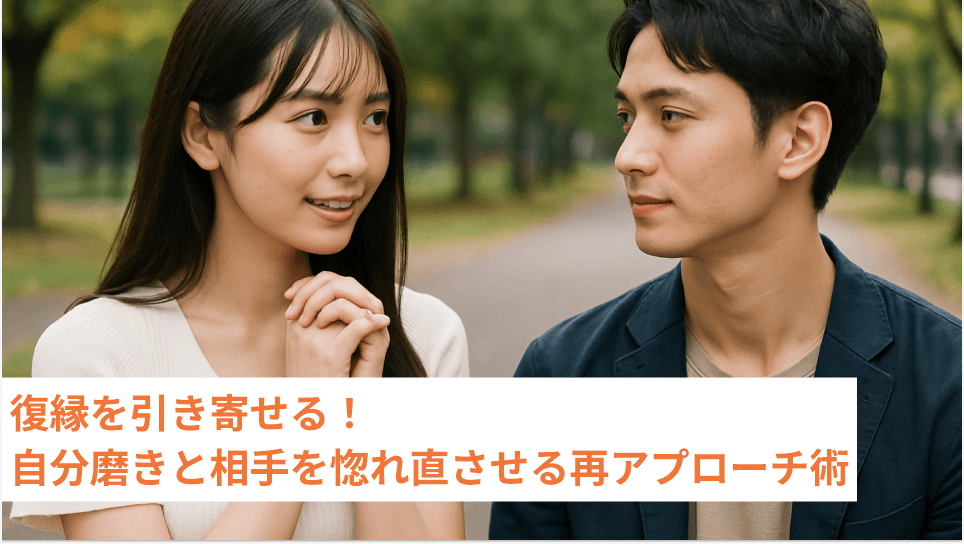 復縁を引き寄せる！自分磨きと相手を惚れ直させる再アプローチ術