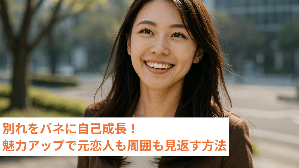 別れをバネに自己成長！魅力アップで元恋人も周囲も見返す方法