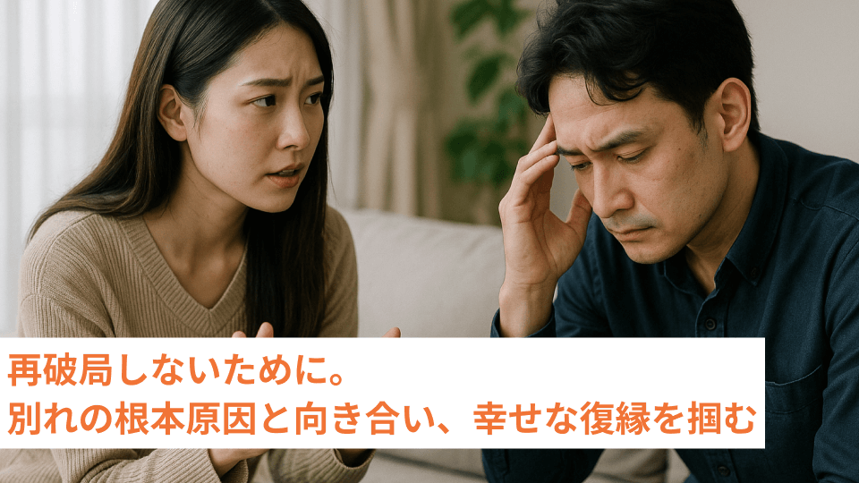 再破局しないために。別れの根本原因と向き合い、幸せな復縁を掴む