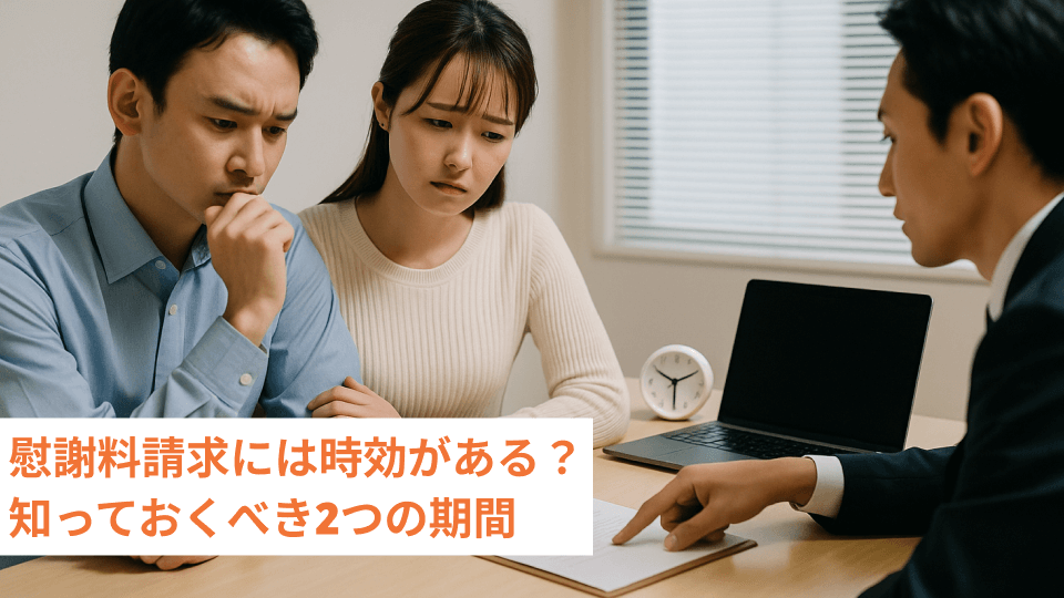 慰謝料請求には時効がある？知っておくべき2つの期間