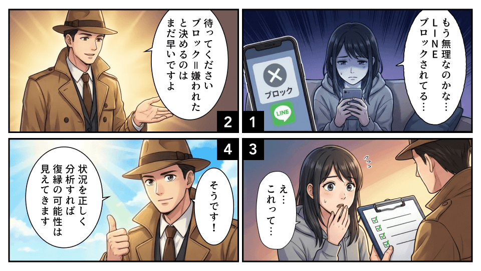 ブロック＝嫌われた、とは限らない