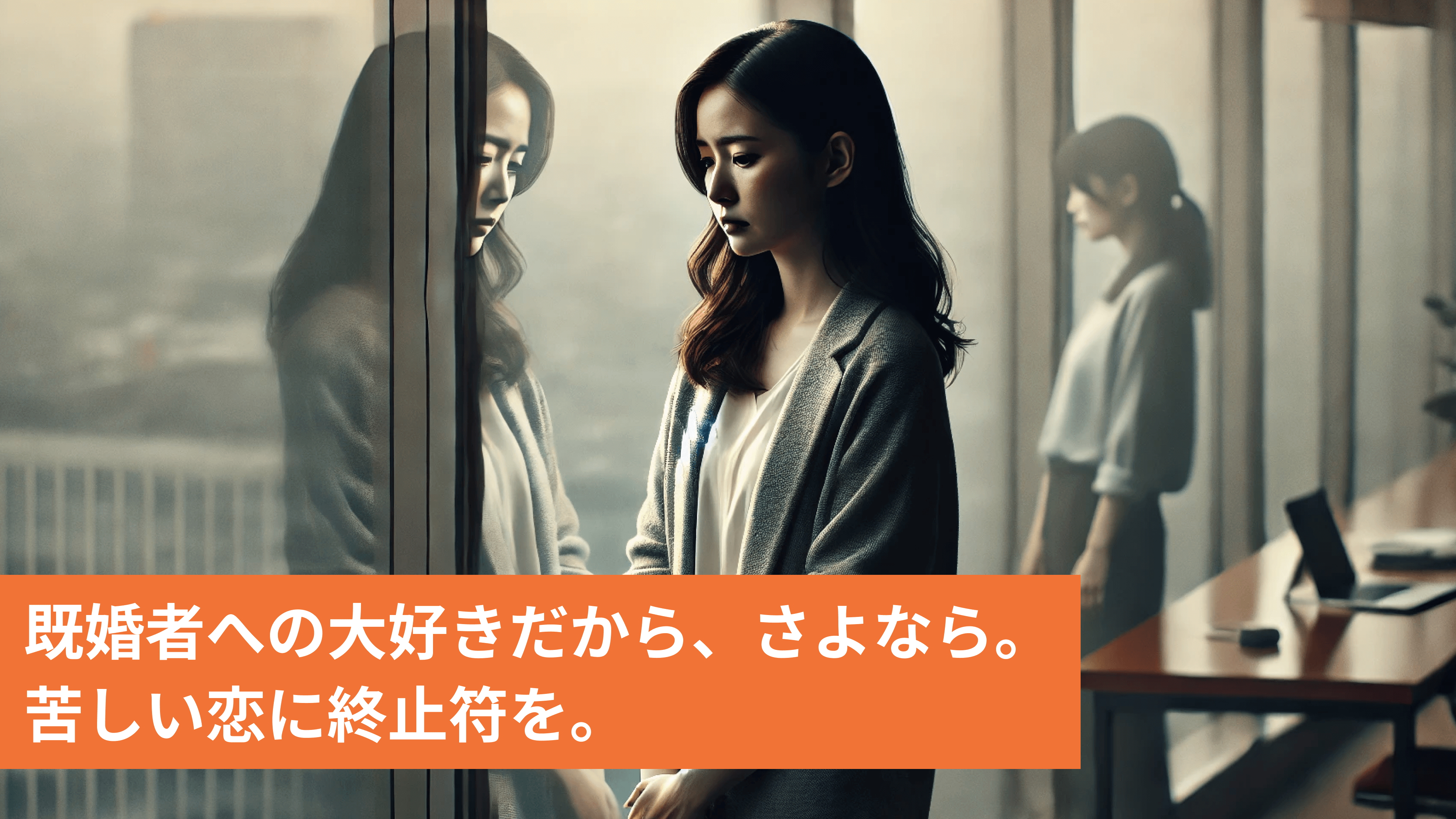 既婚者への大好きだから、さよなら。苦しい恋に終止符を。