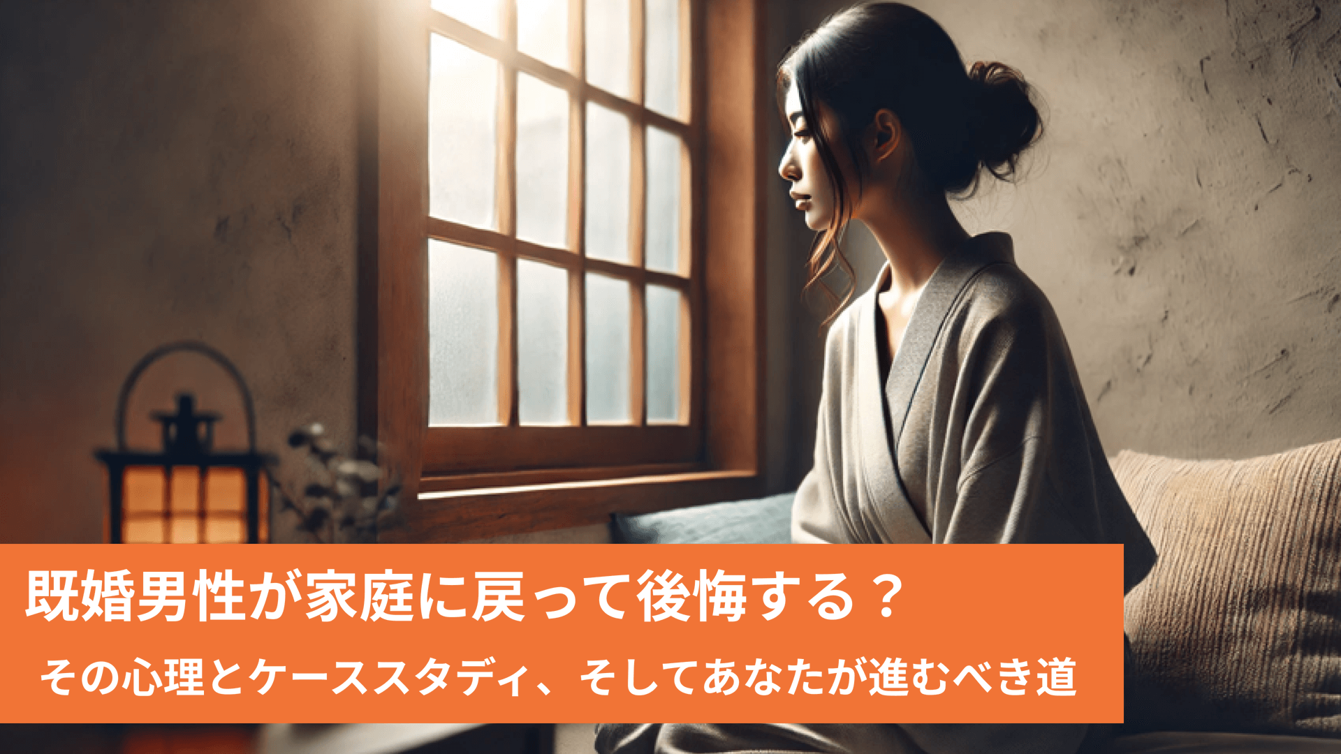 既婚男性が家庭に戻って後悔する？ その心理とケーススタディ、そしてあなたが進むべき道