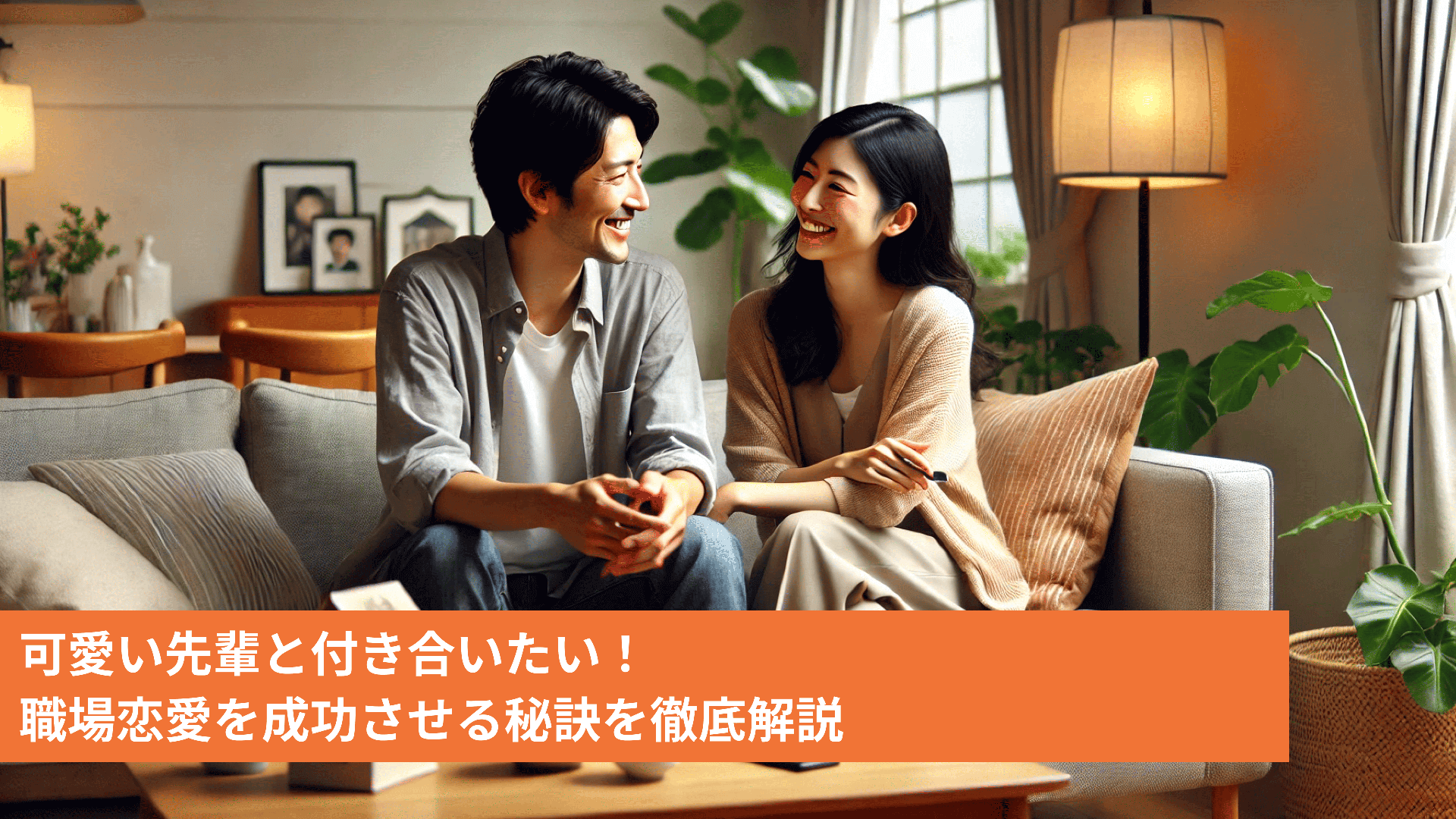 可愛い先輩と付き合いたい！職場恋愛を成功させる秘訣を徹底解説