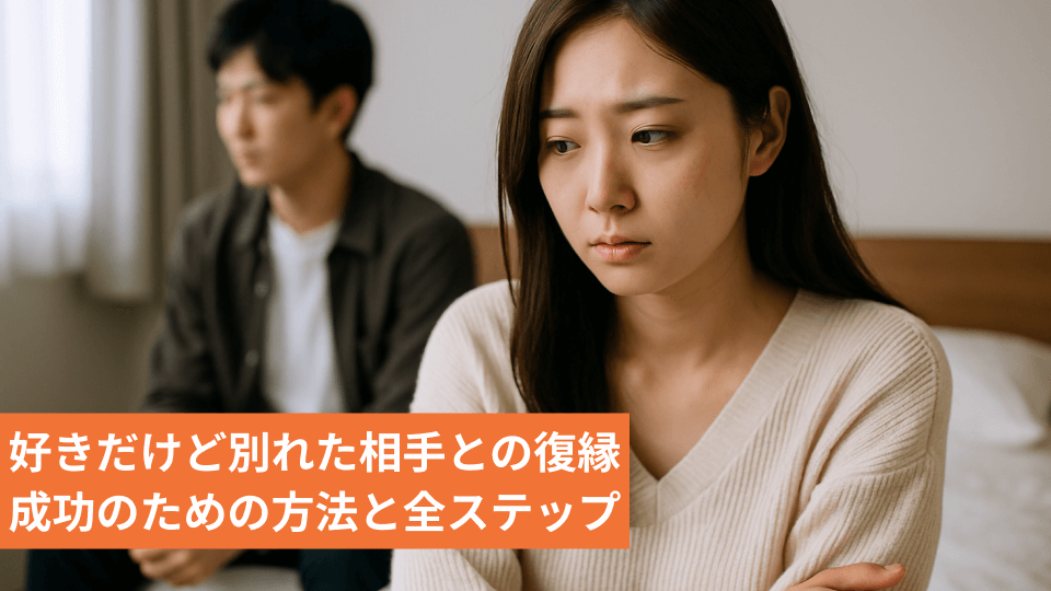 好きだけど別れた相手との復縁 成功のための方法と全ステップ